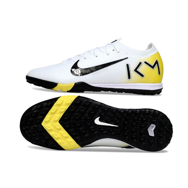 Nike Zoom Mercurial Vapor 16 Elite Mbappe Pack White and Yellow TF