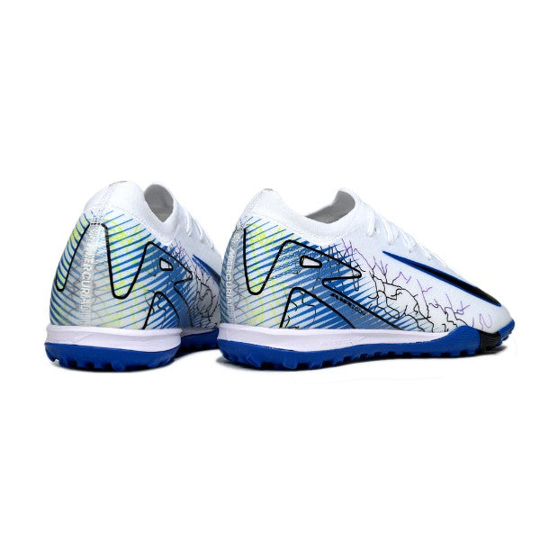 Nike Zoom Mercurial Vapor 16 Elite White and Blue TF