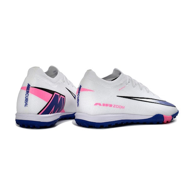 Nike Zoom Mercurial Vapor 16 Elite White and Blue TF