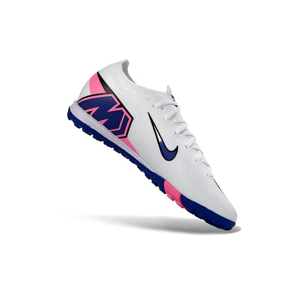Nike Zoom Mercurial Vapor 16 Elite White and Blue TF