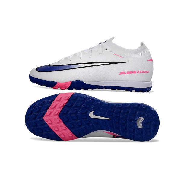 Nike Zoom Mercurial Vapor 16 Elite White and Blue TF