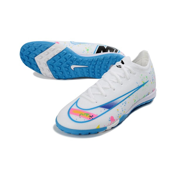 Nike Zoom Mercurial Vapor 16 Elite White and Light Blue TF