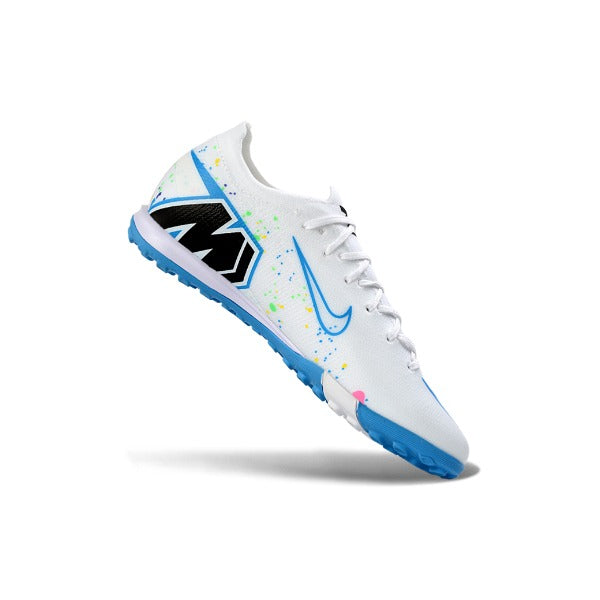 Nike Zoom Mercurial Vapor 16 Elite White and Light Blue TF