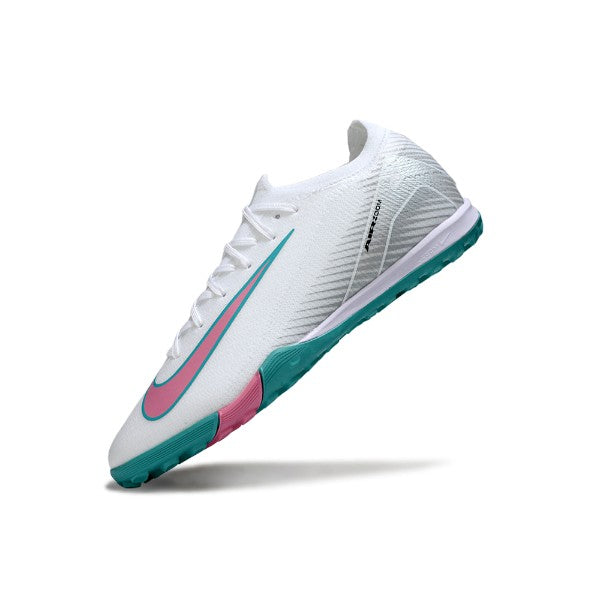 Nike Zoom Mercurial Vapor 16 Elite White Blue and Pink TF