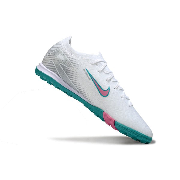 Nike Zoom Mercurial Vapor 16 Elite White Blue and Pink TF