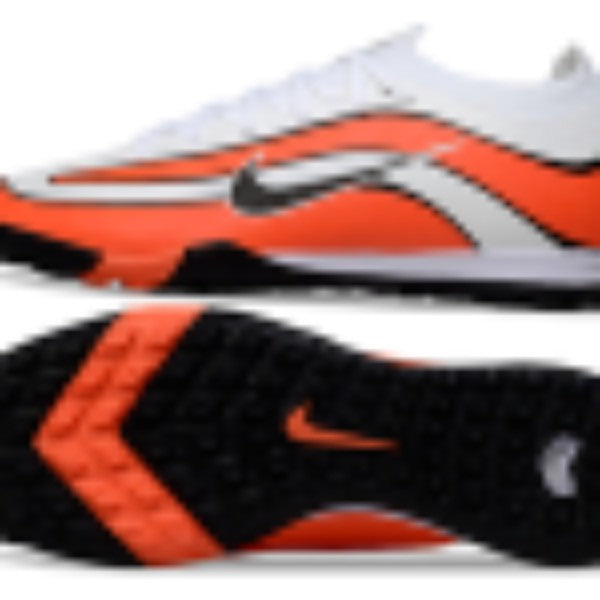 Nike Zoom Mercurial Vapor 16 Elite White Orange and Black TF