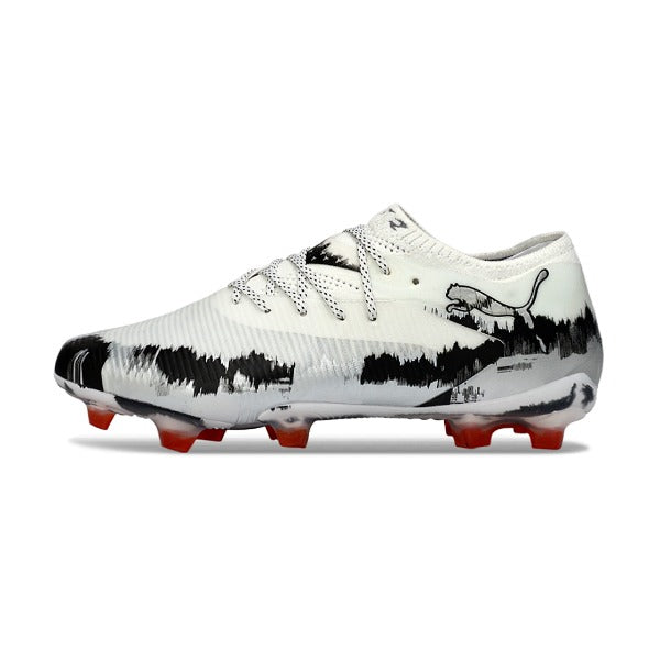 Puma Future 8 Low Cut White and Black FG