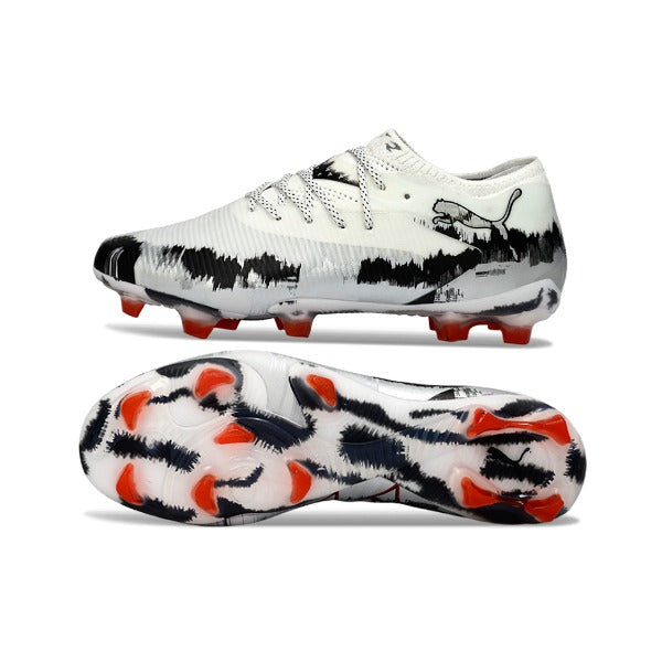 Puma Future 8 Low Cut White and Black FG