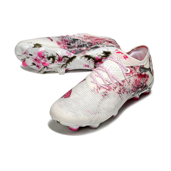 Puma Future 8 Low Cut White and Pink FG