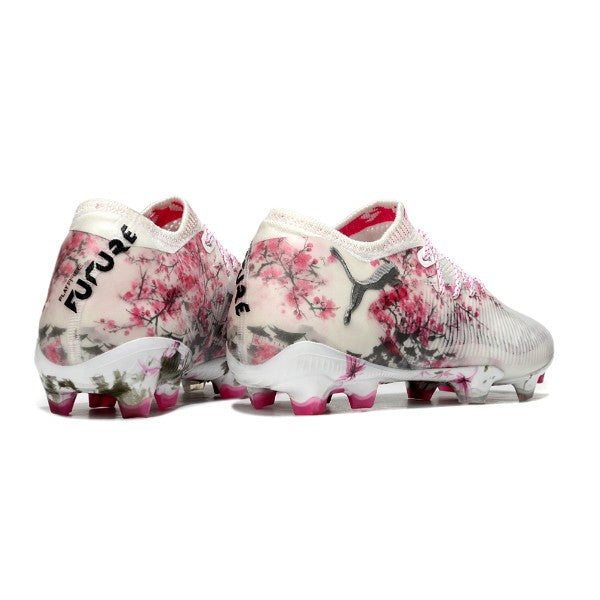 Puma Future 8 Low Cut White and Pink FG