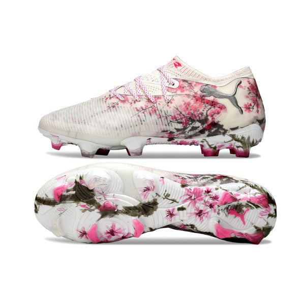 Puma Future 8 Low Cut White and Pink FG