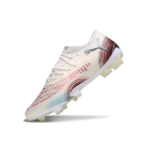 Puma Future 8 Low Cut White and Red FG