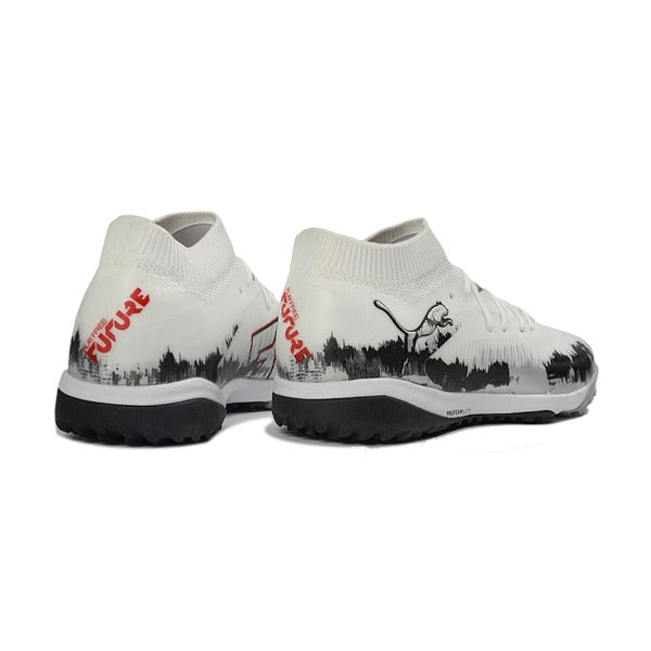 Puma Future 8 White and Black TF
