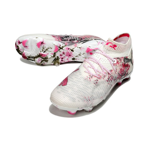 Puma Future 8 White and Pink FG