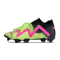Puma Future Ultimate Green and Pink FG