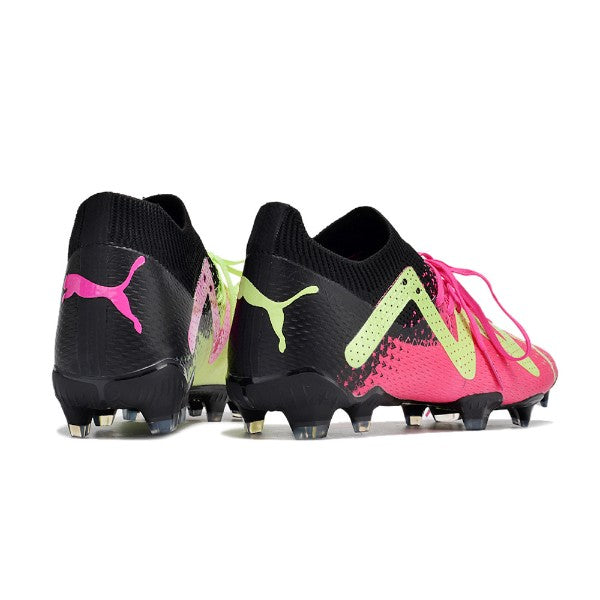 Puma Future Ultimate Green and Pink FG