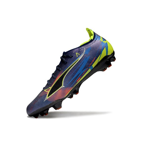 Puma Ultra 5 Carbon Blue and Fluorescent Green FG