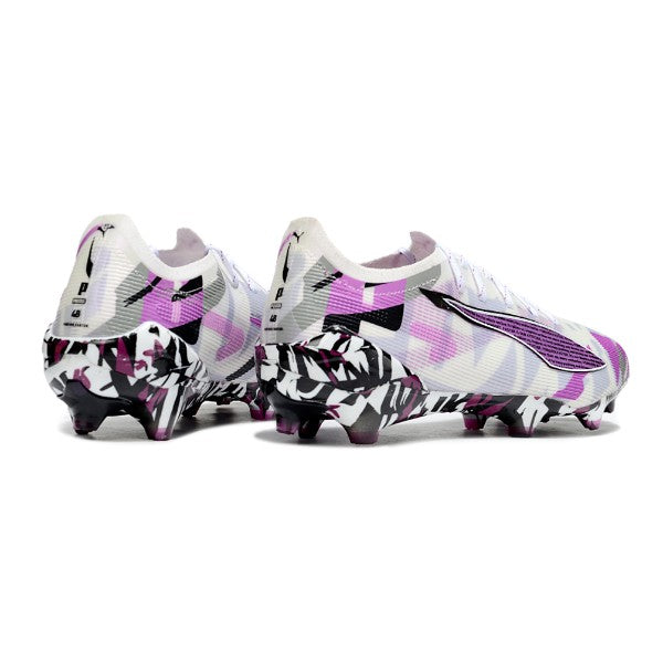 Puma Ultra 5 Carbon White Purple and Black FG