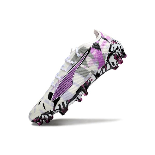 Puma Ultra 5 Carbon White Purple and Black FG